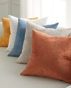 Roquefort Decorative Pillow, 22" Square