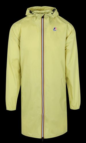 K-way - Imperméable long à capuche - Taille XL - Vert