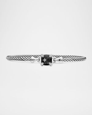 Chatelaine Pave Prong Bracelet with Stone