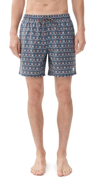 Katin Nomad Volley Swim Trunks 7 Washed Blue M
