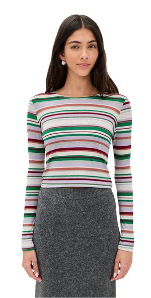 LE BOP Chloe Tee Yellow/Ivory M