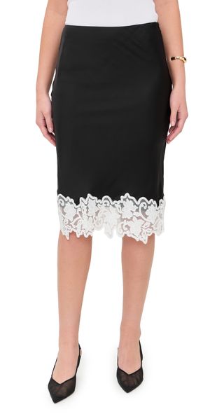 Lioness Anchored Midi Skirt Noir XL