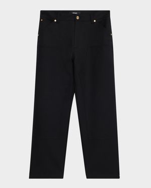 Men's Medusa Wool Denim Pants