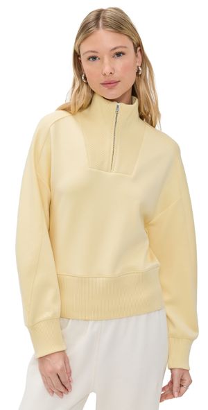 LE BOP Thea Quarter-Zip Pullover Crimson XXL