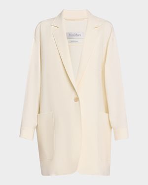 Orlaya Oversized Single-Breasted Blazer