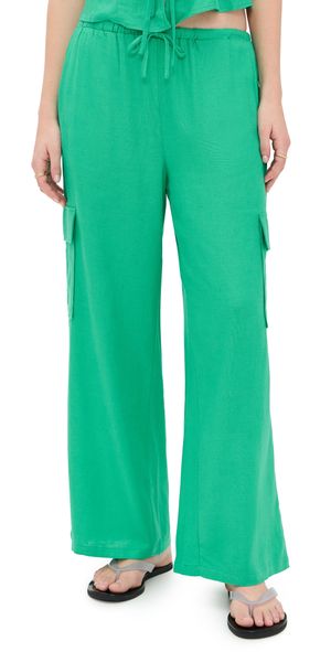 Beach Riot Amara Pants Mediterranean Mint S