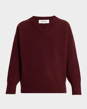 Wool V-Neck Sweater