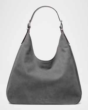 Nolita Large Nubuck Leather Hobo Bag