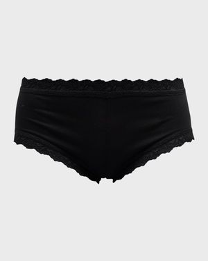 Low-Rise Organic Cotton Boyshorts