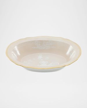 Oriente Italiano Meringa Deep Oval Serving Bowl