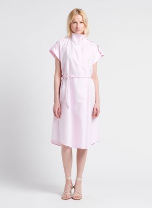 Valentine Gauthier - Robe midi asymétrique en coton bio - Taille 40 - Rose