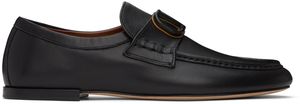 Valentino Garavani Flâneurs noirs à logo en V