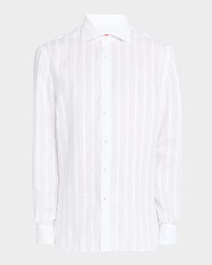 Men's Tonal Stripe Sport Shirt