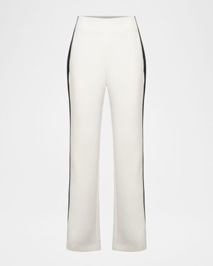 Slim Crepe Tux Pants