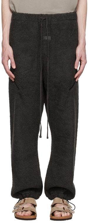 Fear of God ESSENTIALS Black Polyester Lounge Pants
