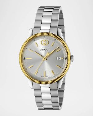 G-Timeless Two-Tone Bracelet Watch, 38mm