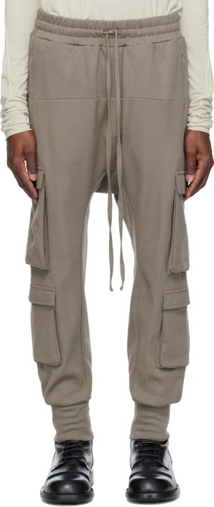 thom/krom Gray M ST 498 Cargo Pants