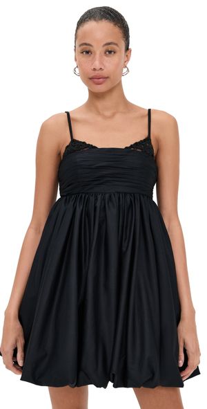 AMUR Alexa Mini Bubble Dress Black 12