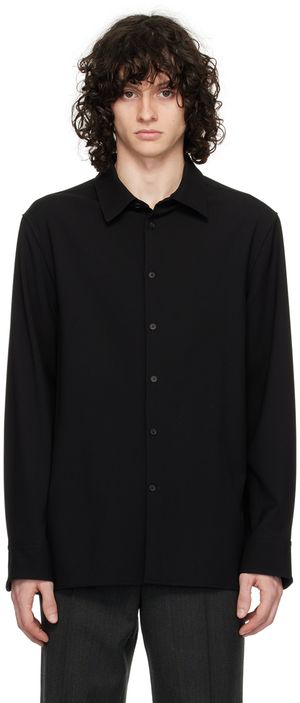 The Row Black Beto Shirt