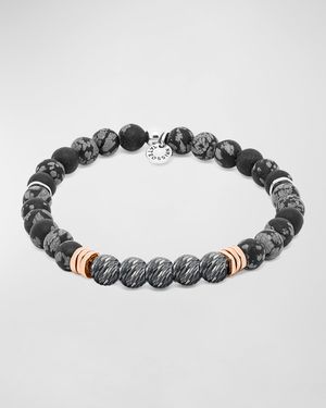 Men's Stonehenge Bead Bracelet
