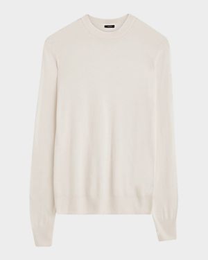 Crewneck Cashmere-Blend Sweater