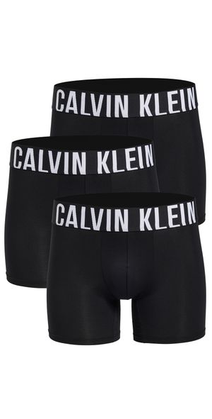 Calvin Klein Underwear Intense Power Micro Boxer Briefs 3 Pack Black XL