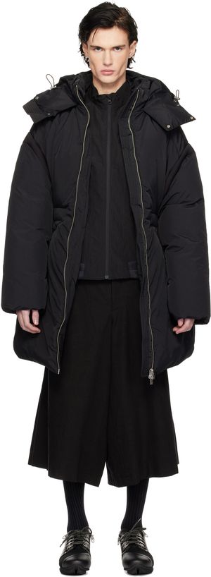 HELIOT EMIL Black Fortress Down Jacket