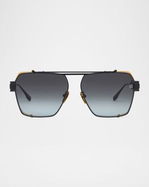 Premier Titanium Aviator Sunglasses