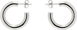 LEMAIRE Silver Classic Hoops S Earrings