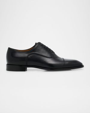 Men's Seriox Cap-Toe Leather Oxfords