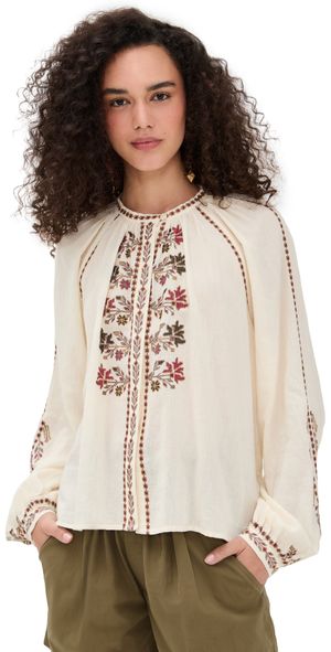 Isabel Marant Étoile Lynne Blouse Ecru 38