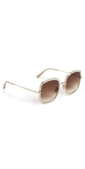 Jimmy Fairly Ema Sunglasses Gold One Size