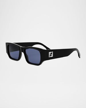 Men's FF Squared Rectangle Sunglasses