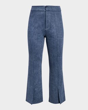Gianna Cropped Micro Flare Pants