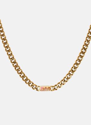 Aec Paris - Collier chaîne columba - Taille Unique - Rose