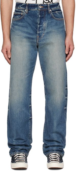 Kenzo Blue Kenzo Paris Asagao Jeans