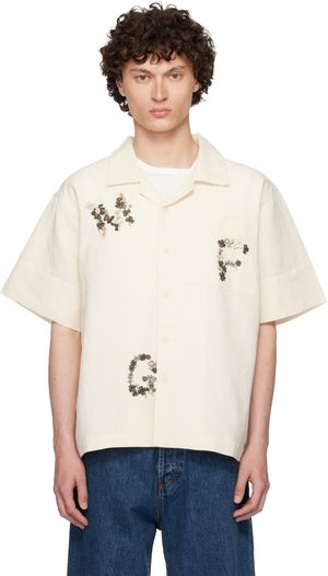 Story mfg. Off-White Greetings Shirt
