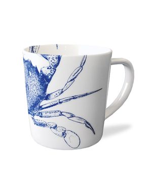 Blue Crabs Mugs, Set of 4