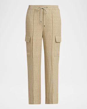 Straight-Leg Cargo Pants