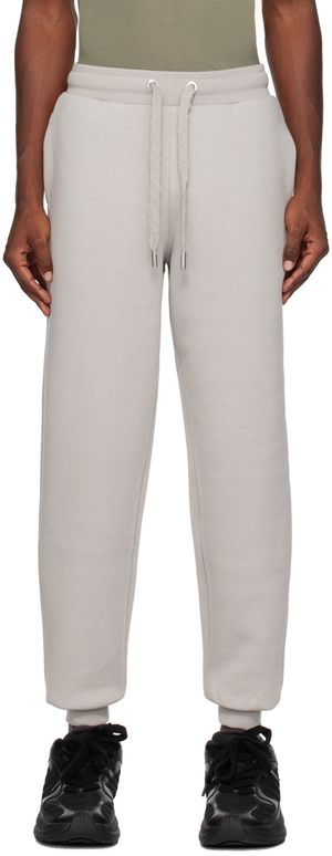 AMI Paris Gray Drawstring Sweatpants