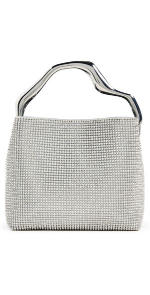 Cult Gaia Solene Mini Top Handle Bag Clear One Size