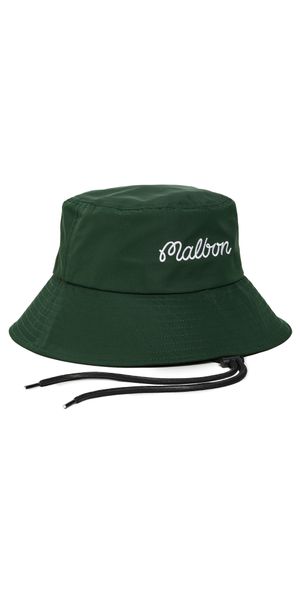 Malbon Golf Bucket Hat Forest S/M