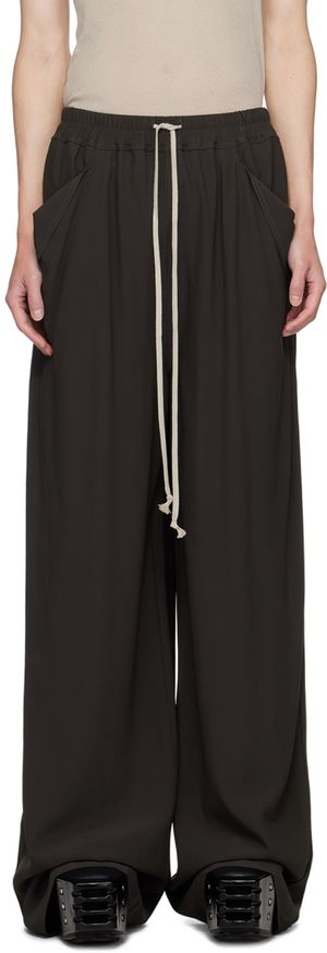 Rick Owens Gray Porterville Lido Trousers