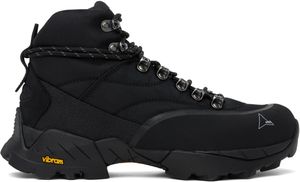 ROA Black Andreas Strap Boots