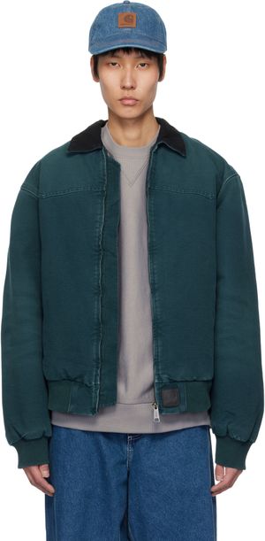 Carhartt Work In Progress Blue OG Santa Fe Jacket