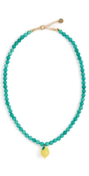 Maison Irem Solara Necklace Turquoise One Size
