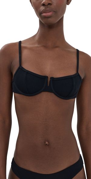 LSPACE Hunter Bikini Top Black XL
