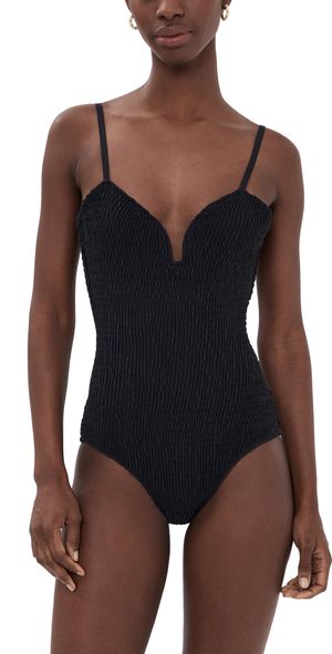 Ulla Johnson Biarritz Maillot One Piece Noir XL