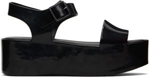 Melissa Black Mar Platform Sandals