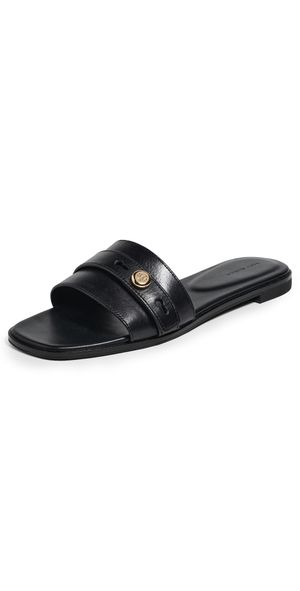Tory Burch Romy Slides Perfect Black 6